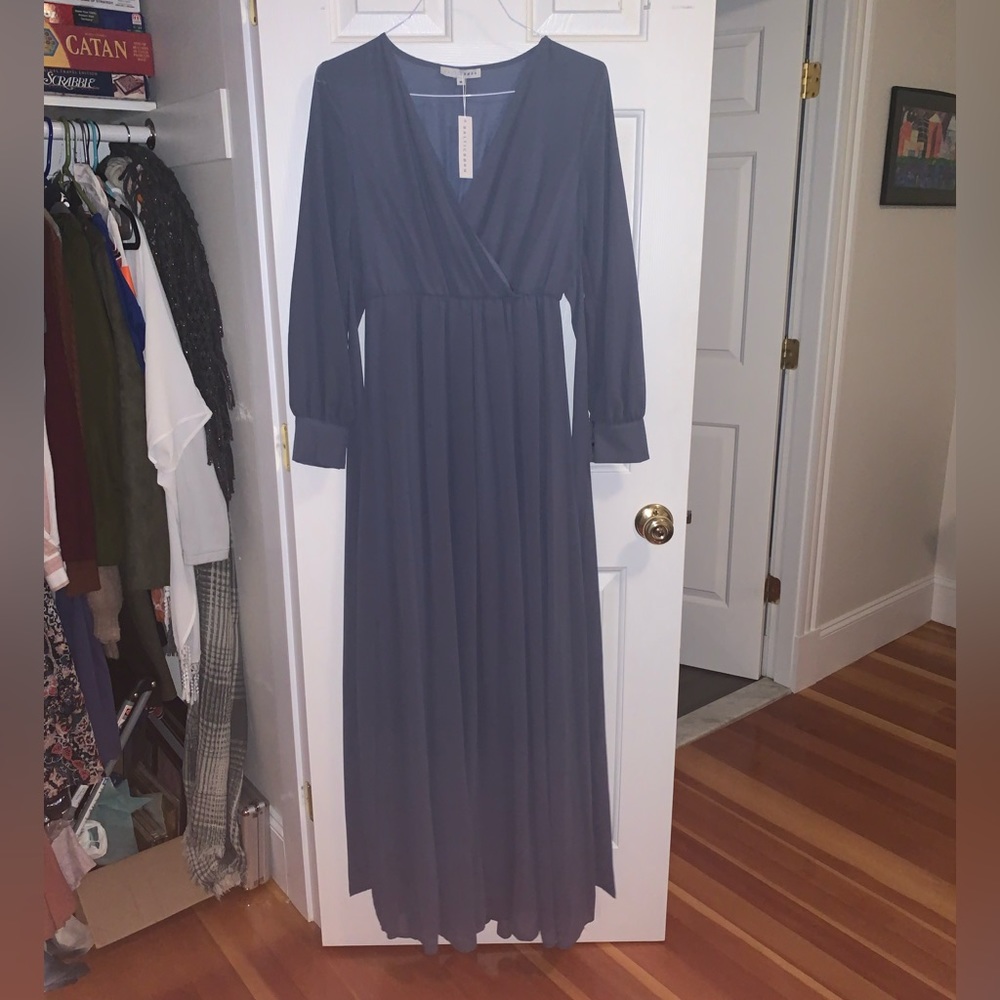 Blue dress